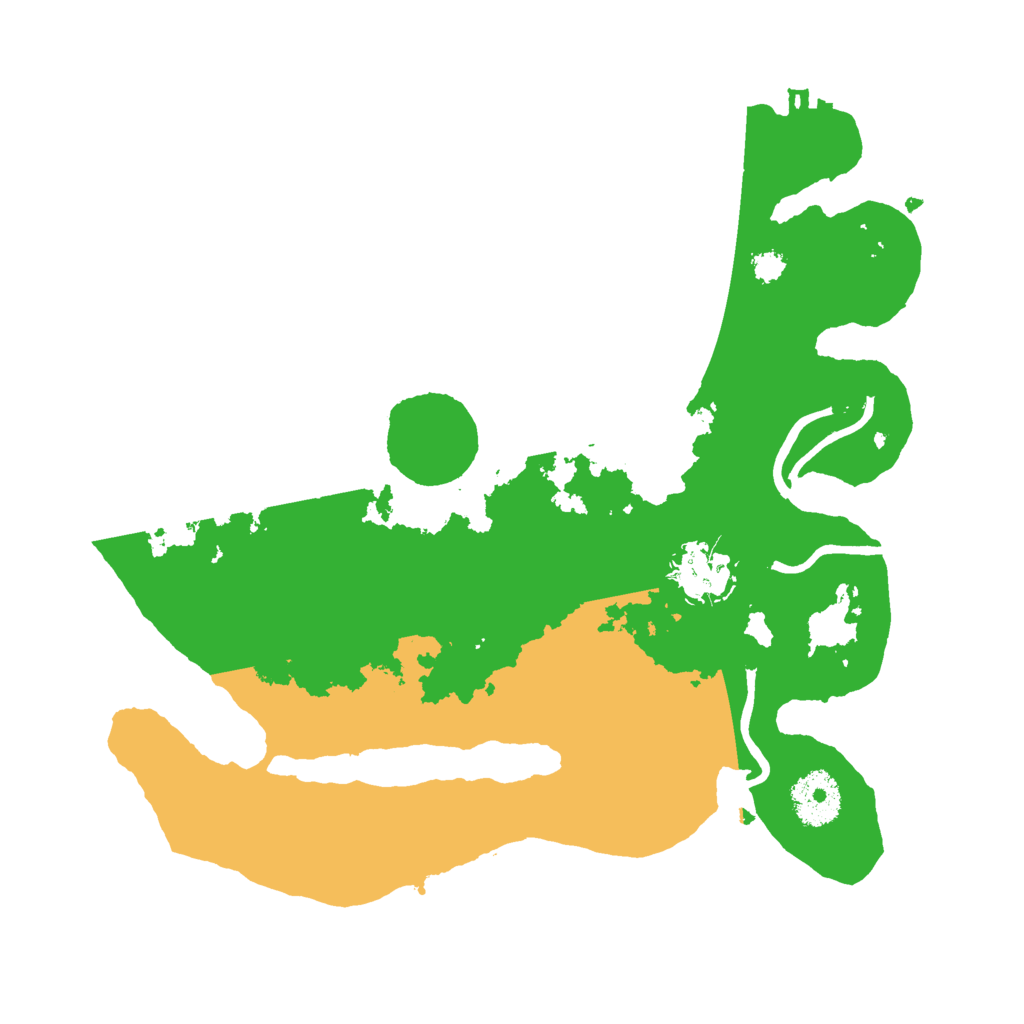 Biome Rust Map: Procedural Map, Size: 3000, Seed: 11056