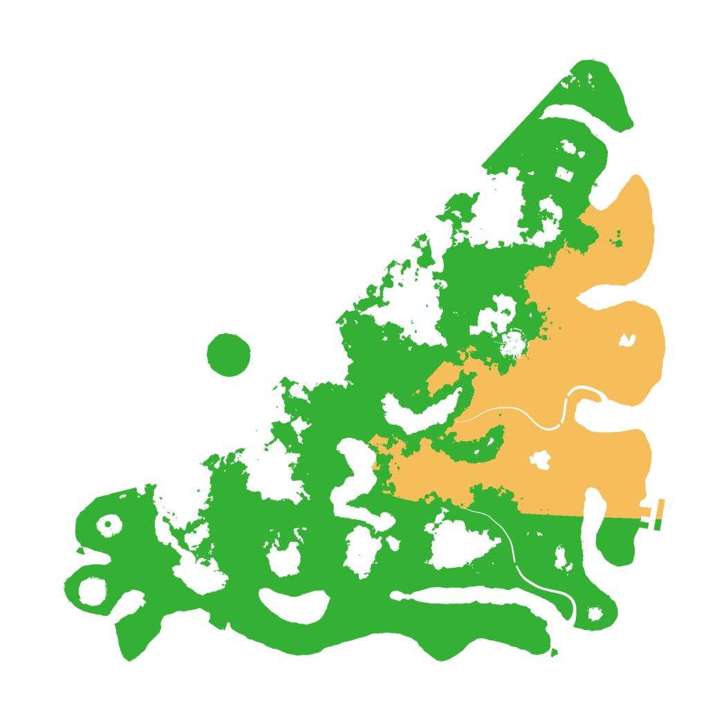 Biome Rust Map: Procedural Map, Size: 4500, Seed: 2122022