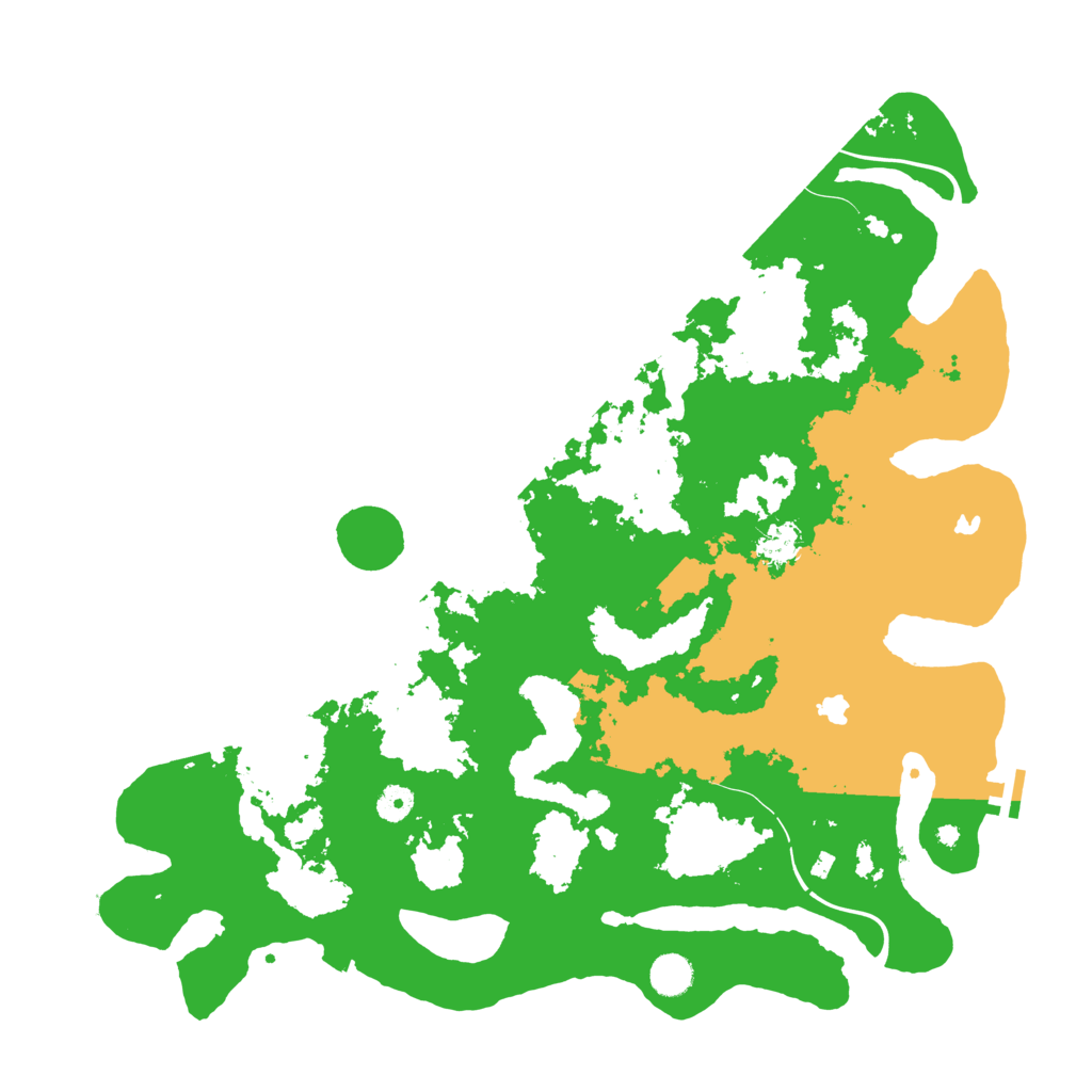 Biome Rust Map: Procedural Map, Size: 4500, Seed: 2122022