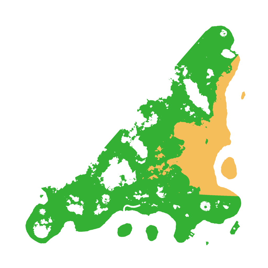 Biome Rust Map: Procedural Map, Size: 4000, Seed: 1377128351