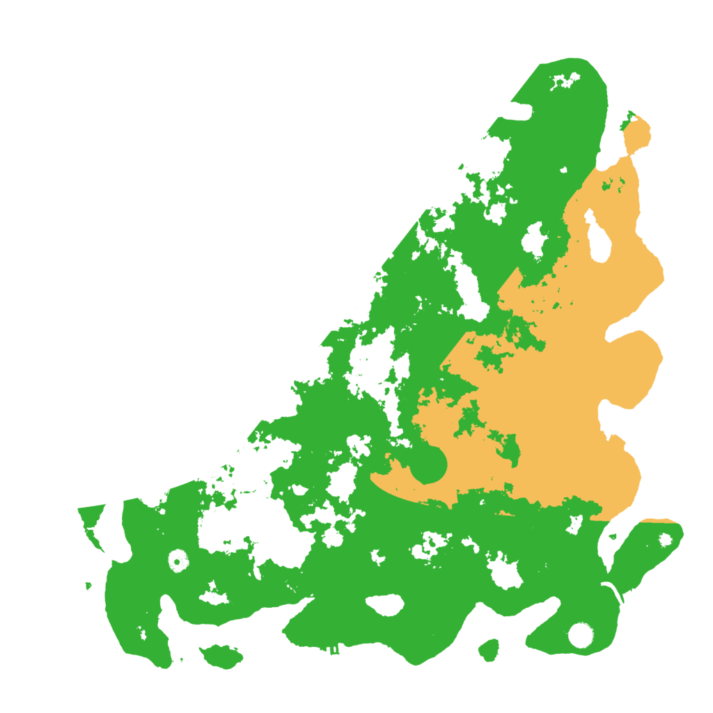 Biome Rust Map: Procedural Map, Size: 5000, Seed: 1535136157