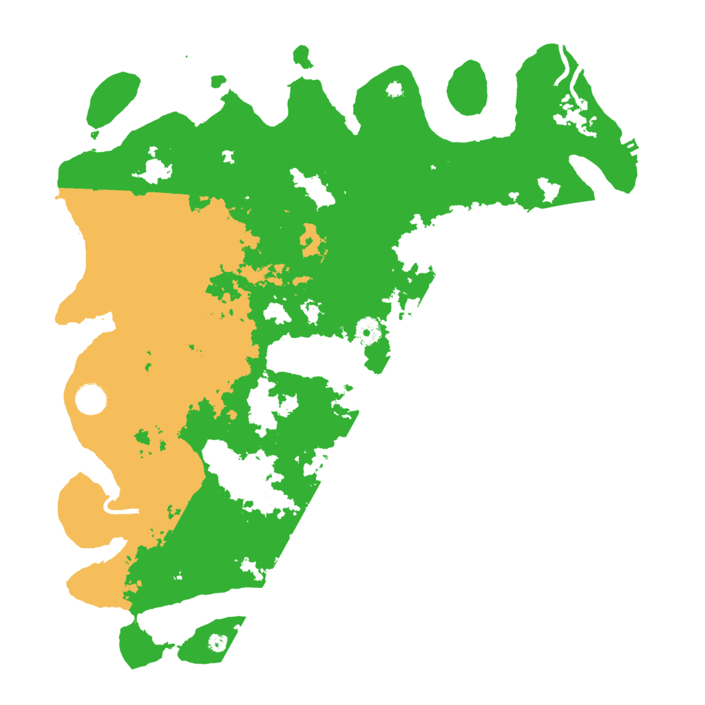 Biome Rust Map: Procedural Map, Size: 4000, Seed: 2451959
