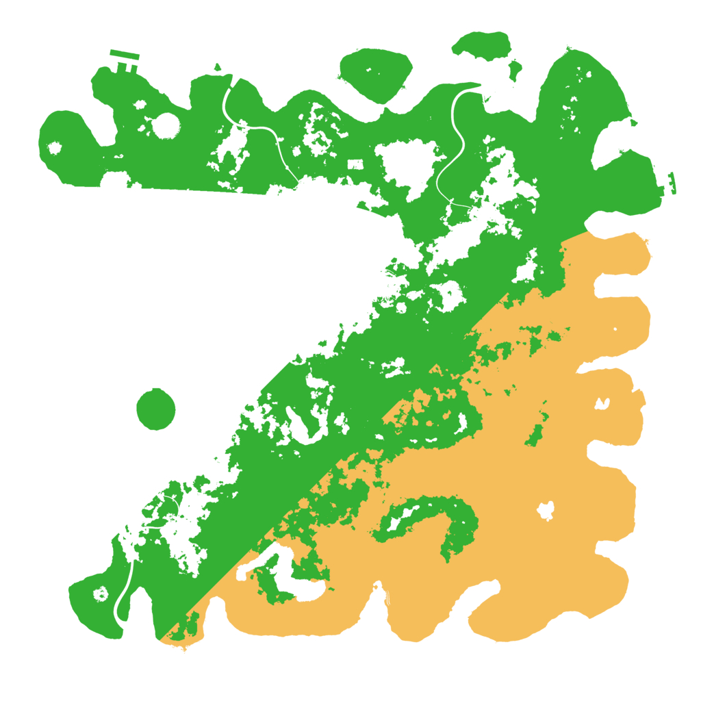 Biome Rust Map: Procedural Map, Size: 4800, Seed: 2130736287