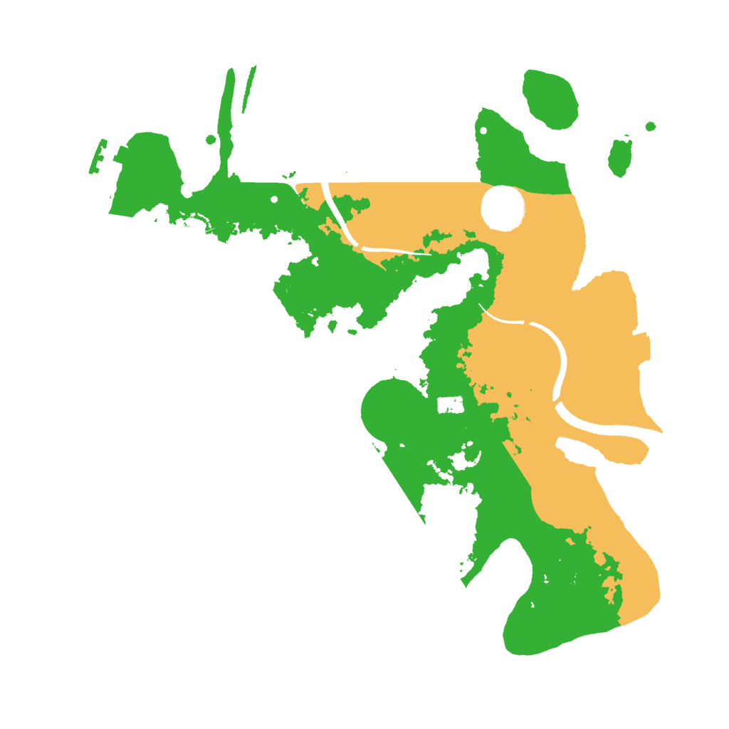 Biome Rust Map: Procedural Map, Size: 3000, Seed: 115805893