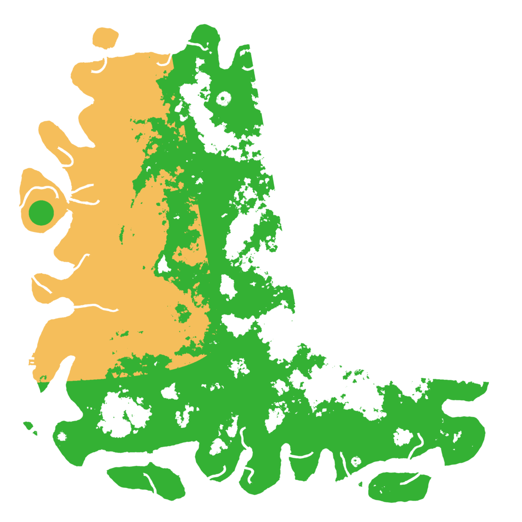 Biome Rust Map: Procedural Map, Size: 5500, Seed: 2548611