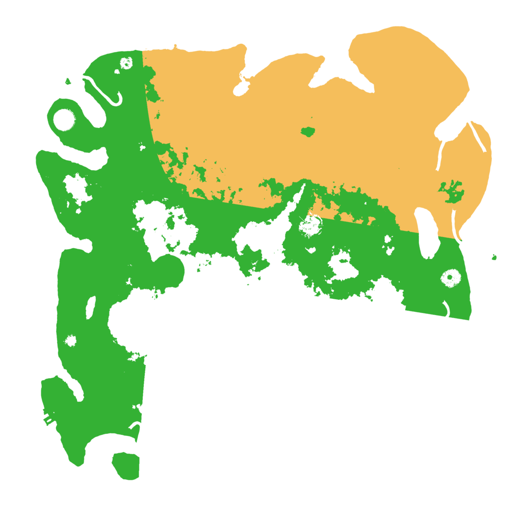 Biome Rust Map: Procedural Map, Size: 4250, Seed: 6612