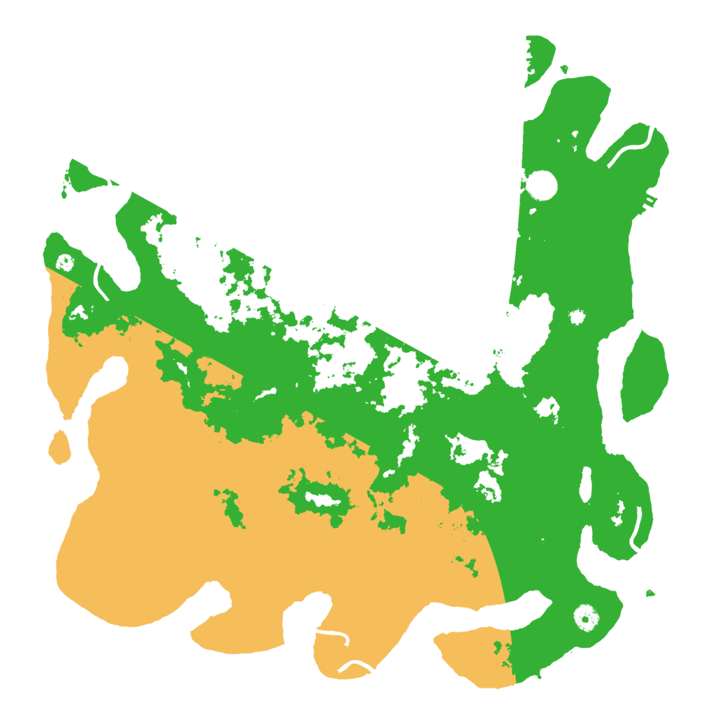 Biome Rust Map: Procedural Map, Size: 4250, Seed: 864848