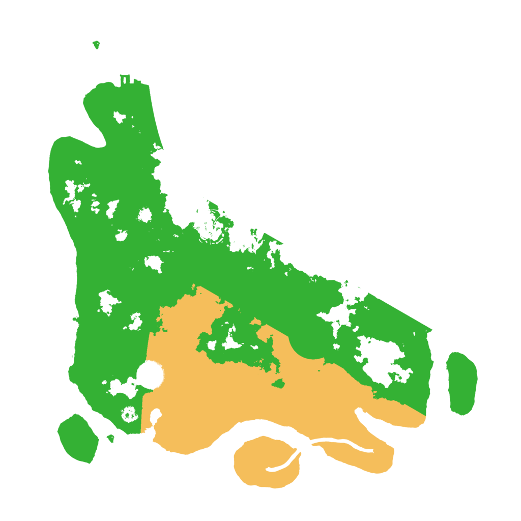 Biome Rust Map: Procedural Map, Size: 3333, Seed: 3333