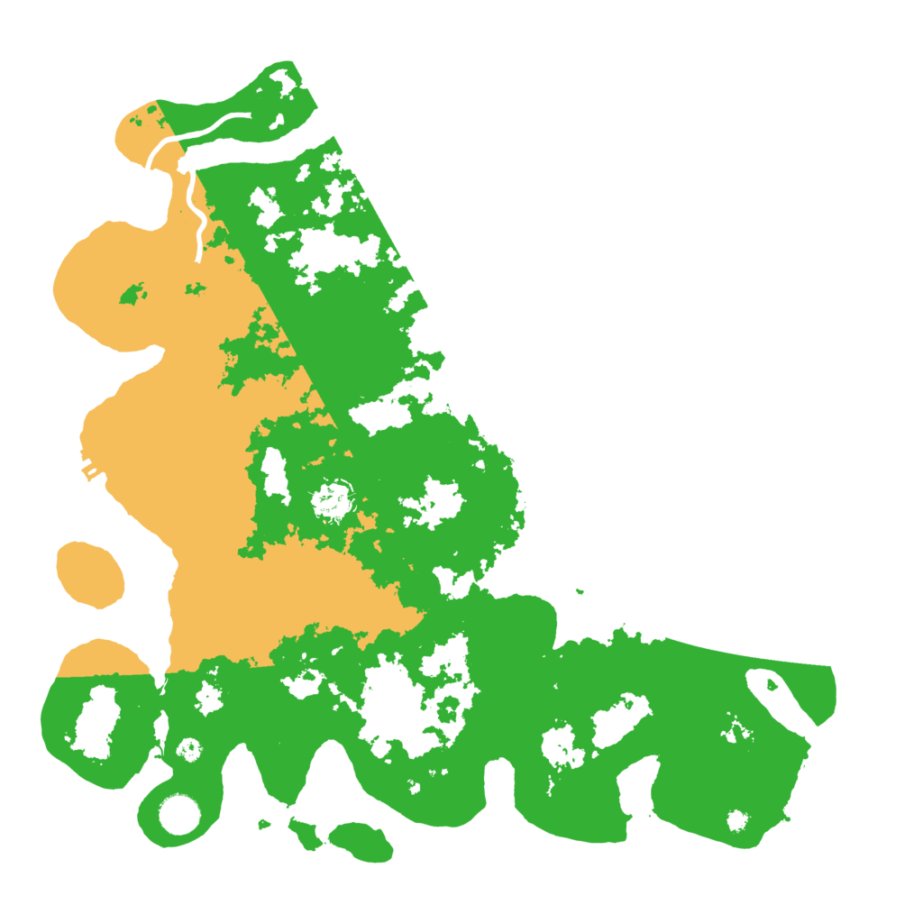 Biome Rust Map: Procedural Map, Size: 4000, Seed: 864980845