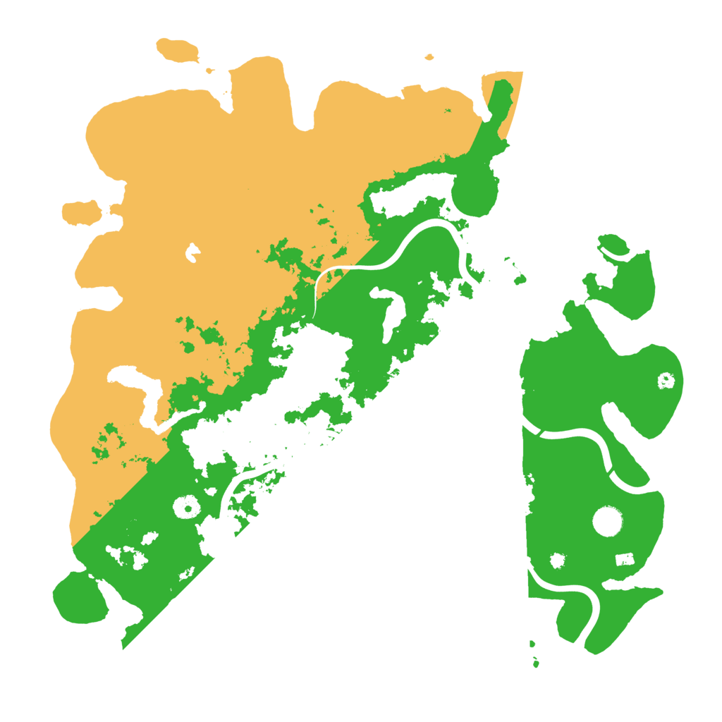 Biome Rust Map: Procedural Map, Size: 4250, Seed: 2004943397