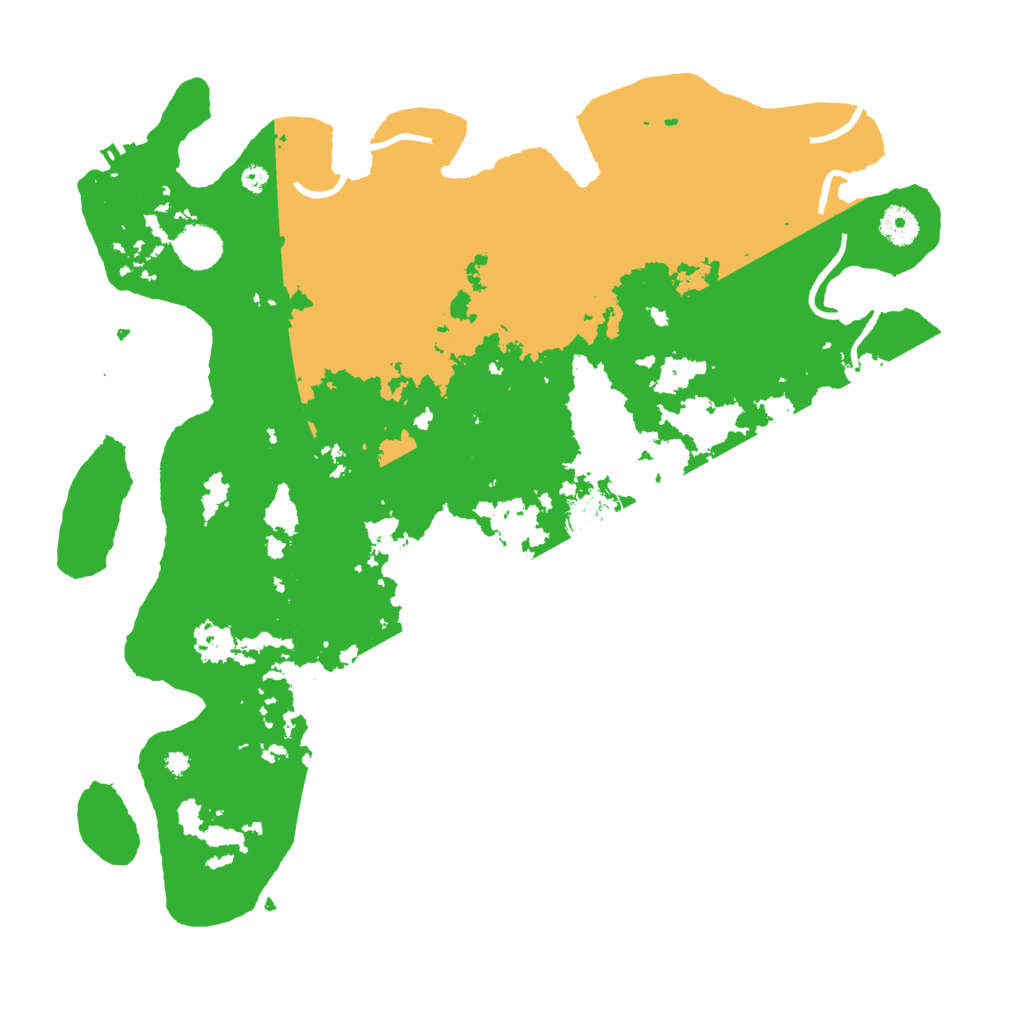 Biome Rust Map: Procedural Map, Size: 4000, Seed: 558477