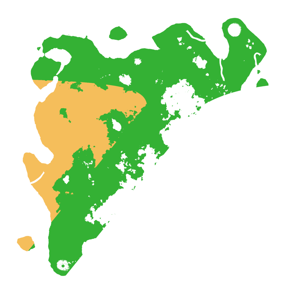 Biome Rust Map: Procedural Map, Size: 4000, Seed: 300066