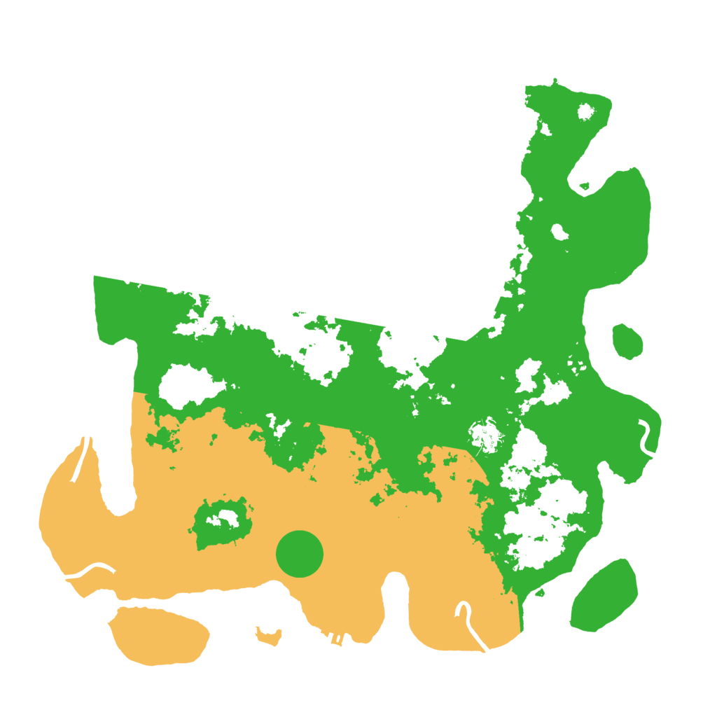 Biome Rust Map: Procedural Map, Size: 4000, Seed: 13376969