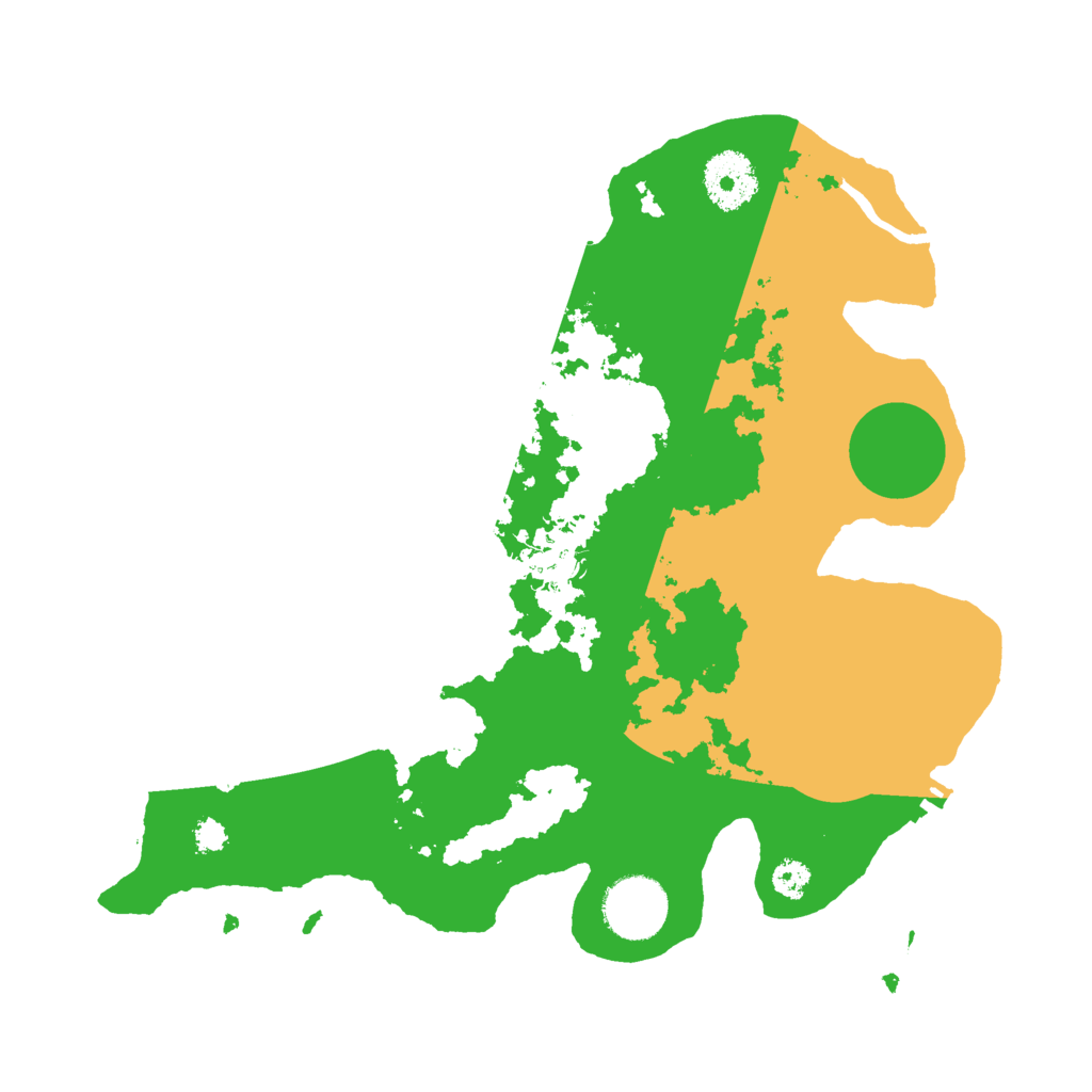 Biome Rust Map: Procedural Map, Size: 3000, Seed: 716384803
