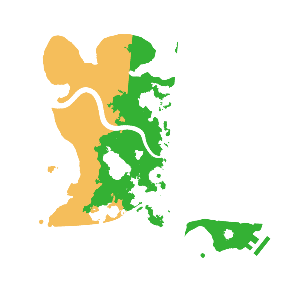 Biome Rust Map: Procedural Map, Size: 2800, Seed: 15354418