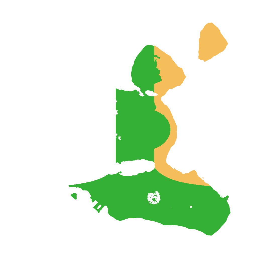 Biome Rust Map: Procedural Map, Size: 2000, Seed: 23581