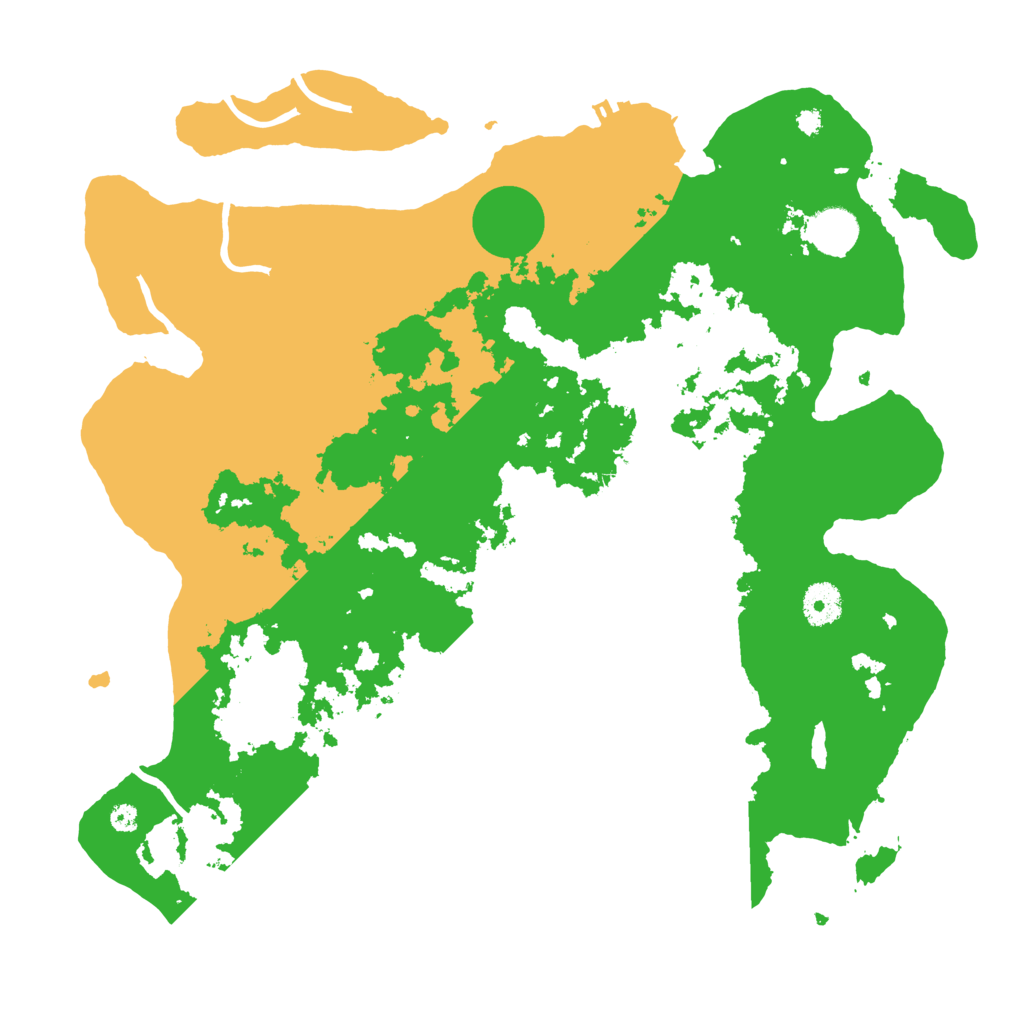 Biome Rust Map: Procedural Map, Size: 3750, Seed: 71