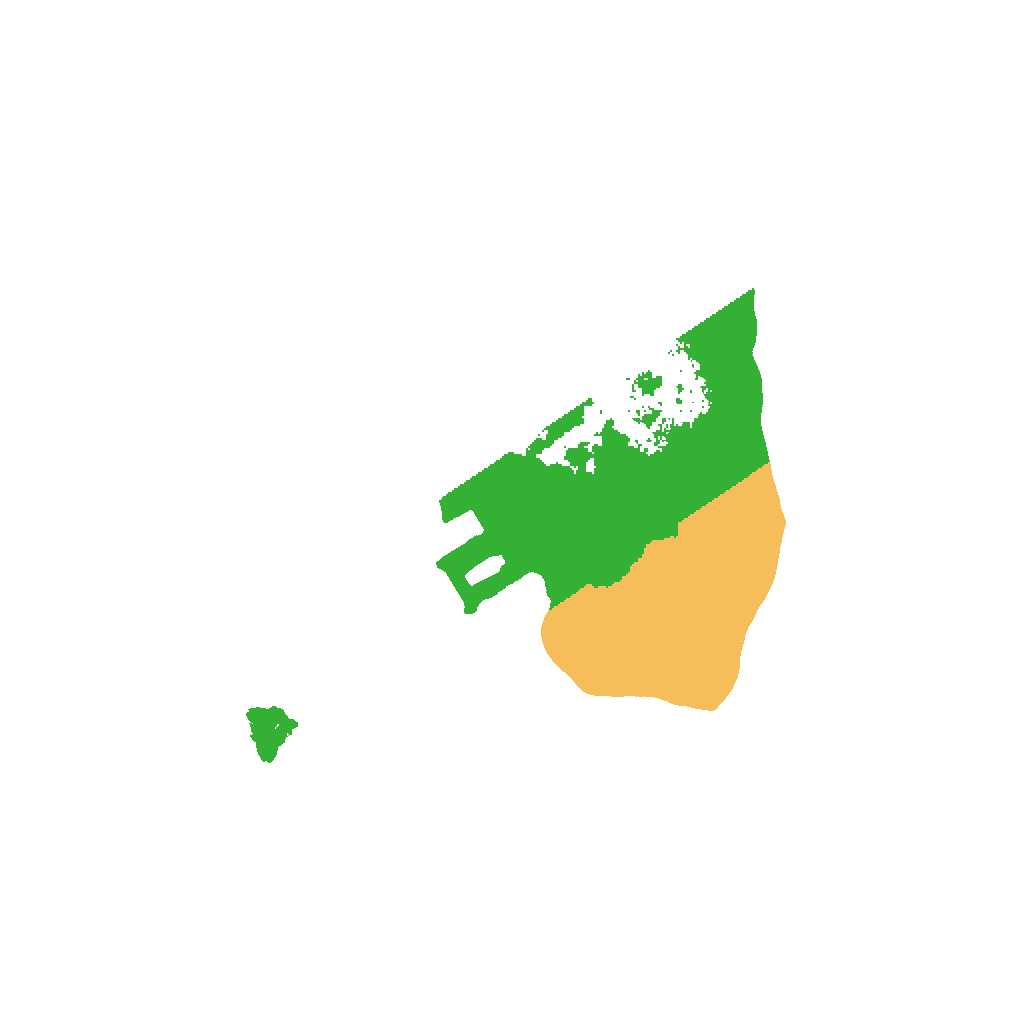 Biome Rust Map: Procedural Map, Size: 1000, Seed: 91664352