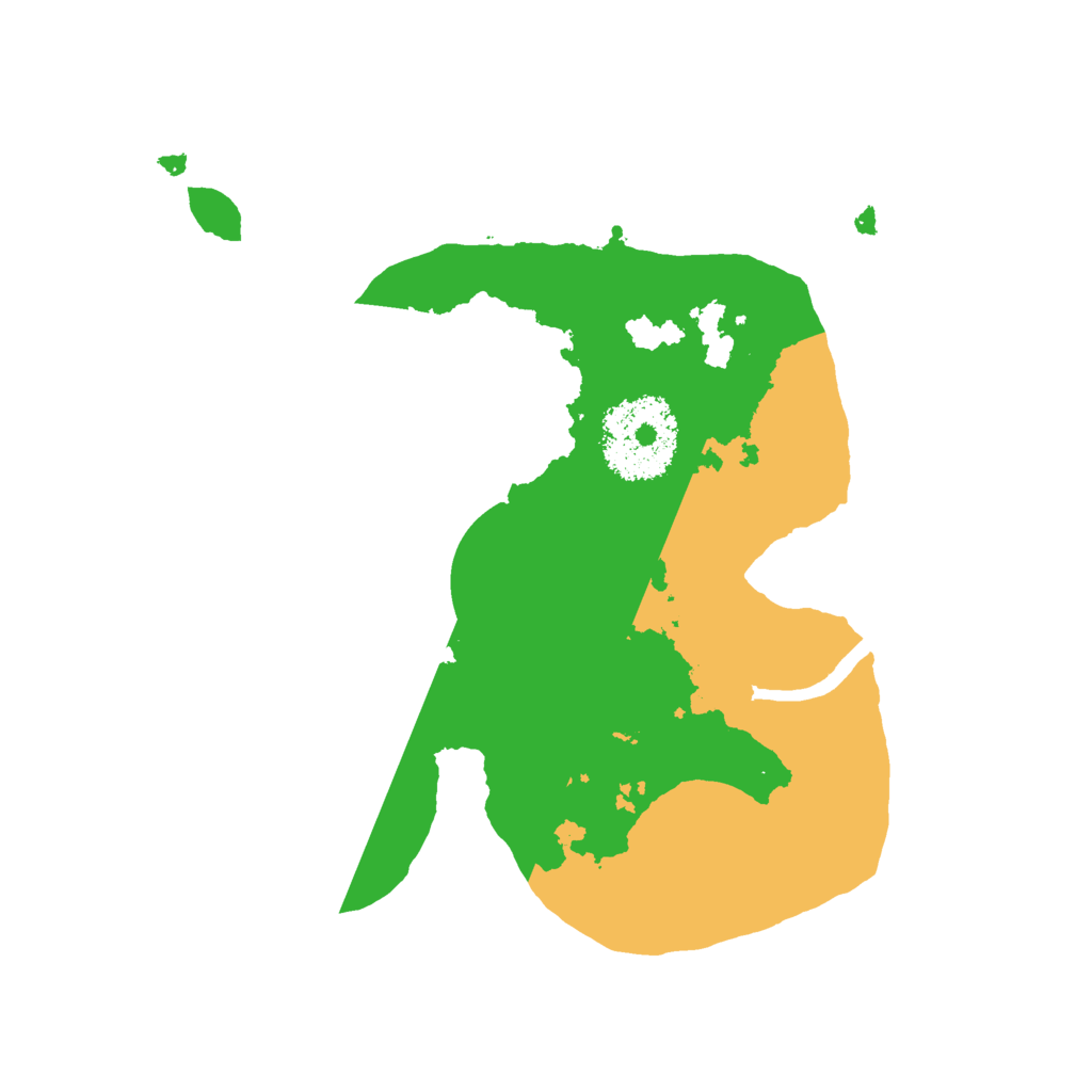 Biome Rust Map: Procedural Map, Size: 2050, Seed: 12345