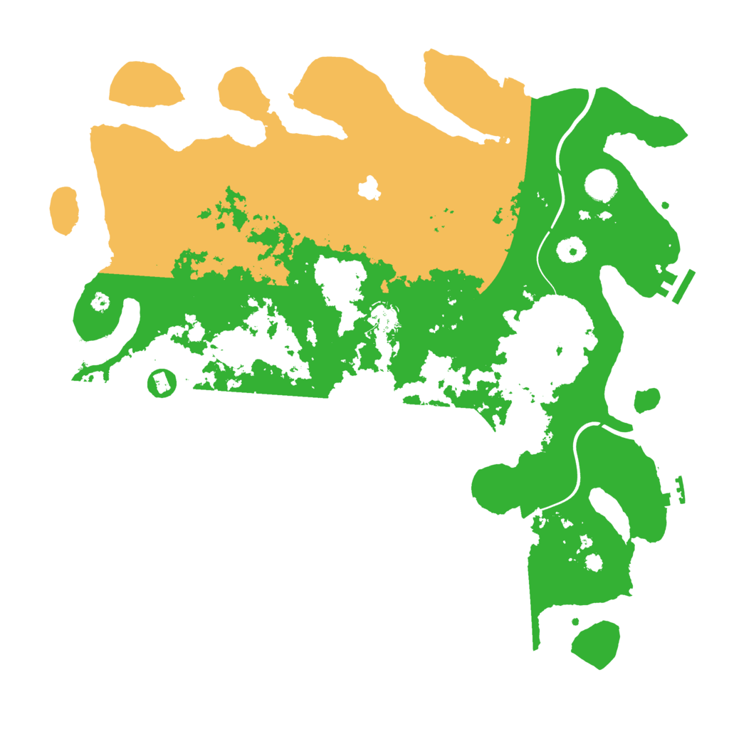 Biome Rust Map: Procedural Map, Size: 4000, Seed: 1555665