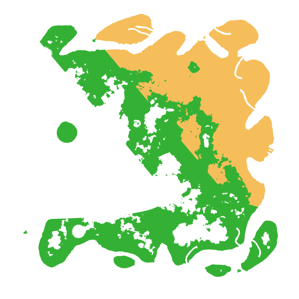 Biome Rust Map: Procedural Map, Size: 4000, Seed: 134532234
