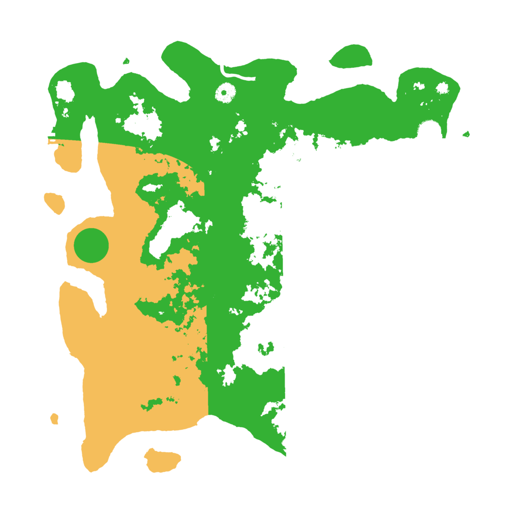 Biome Rust Map: Procedural Map, Size: 3900, Seed: 53789380