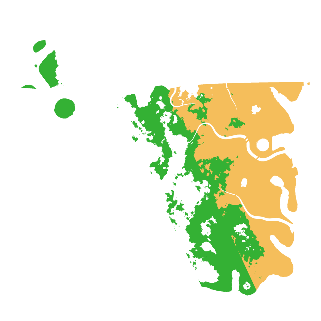 Biome Rust Map: Procedural Map, Size: 4500, Seed: 4170426