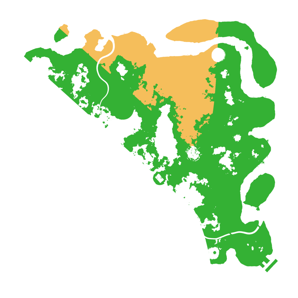 Biome Rust Map: Procedural Map, Size: 3850, Seed: 2049911317