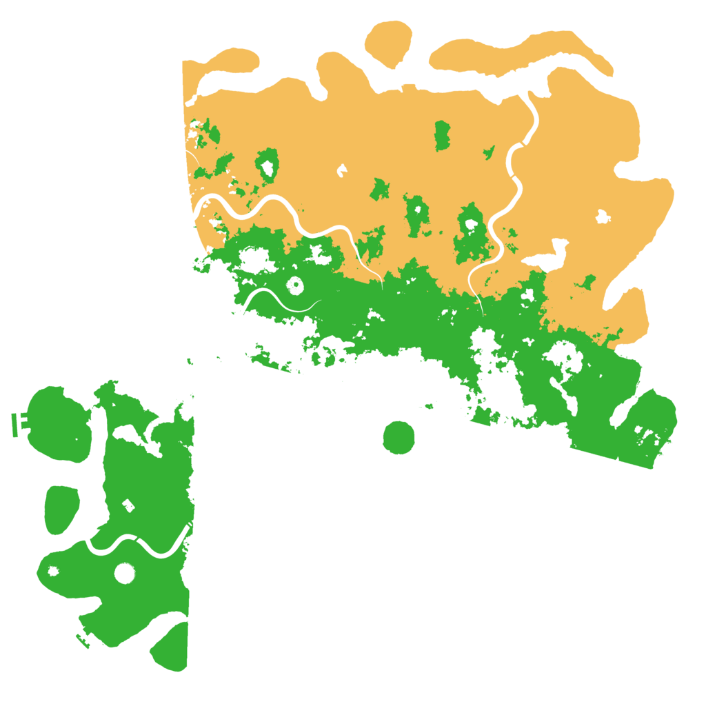Biome Rust Map: Procedural Map, Size: 6000, Seed: 483896710