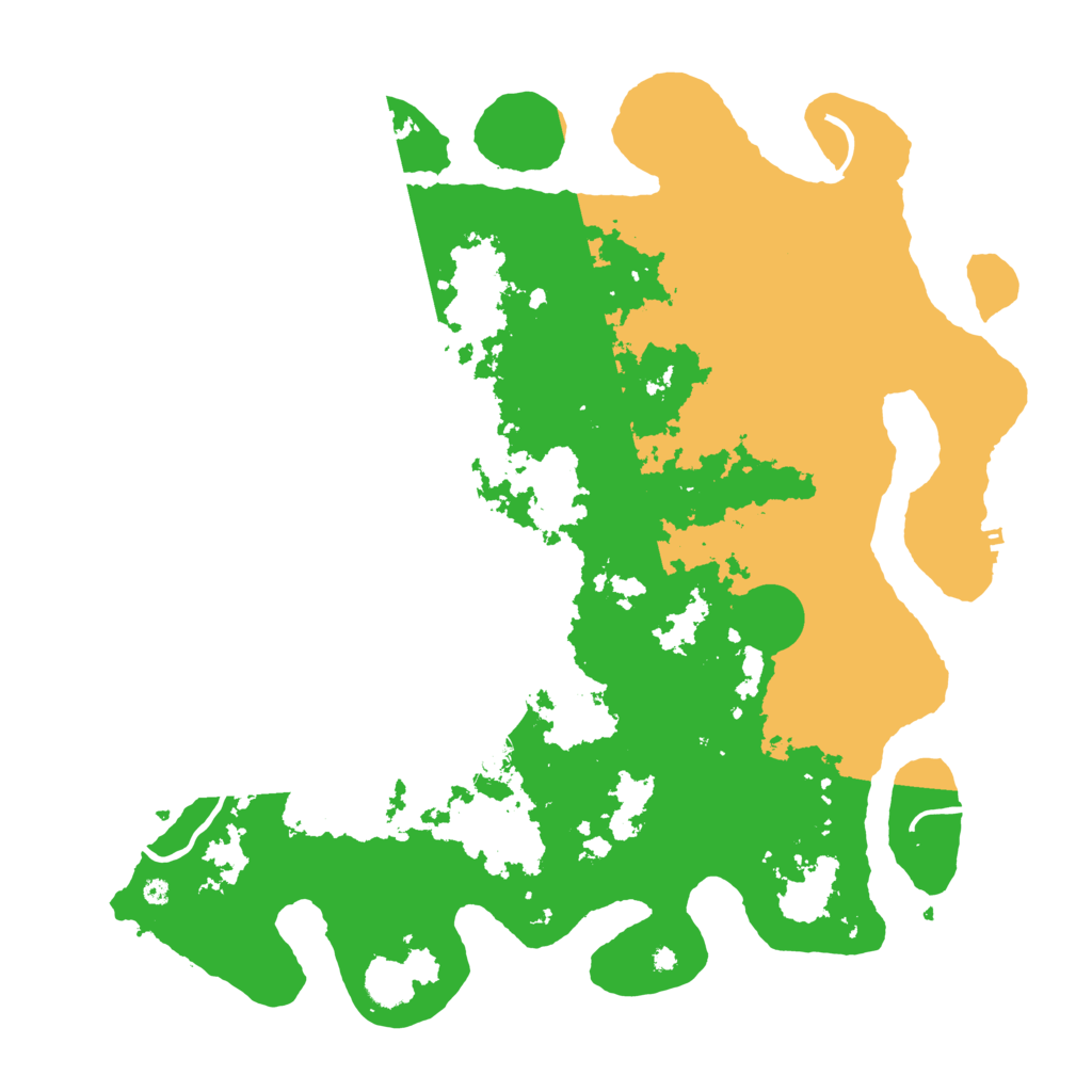 Biome Rust Map: Procedural Map, Size: 4250, Seed: 3453245