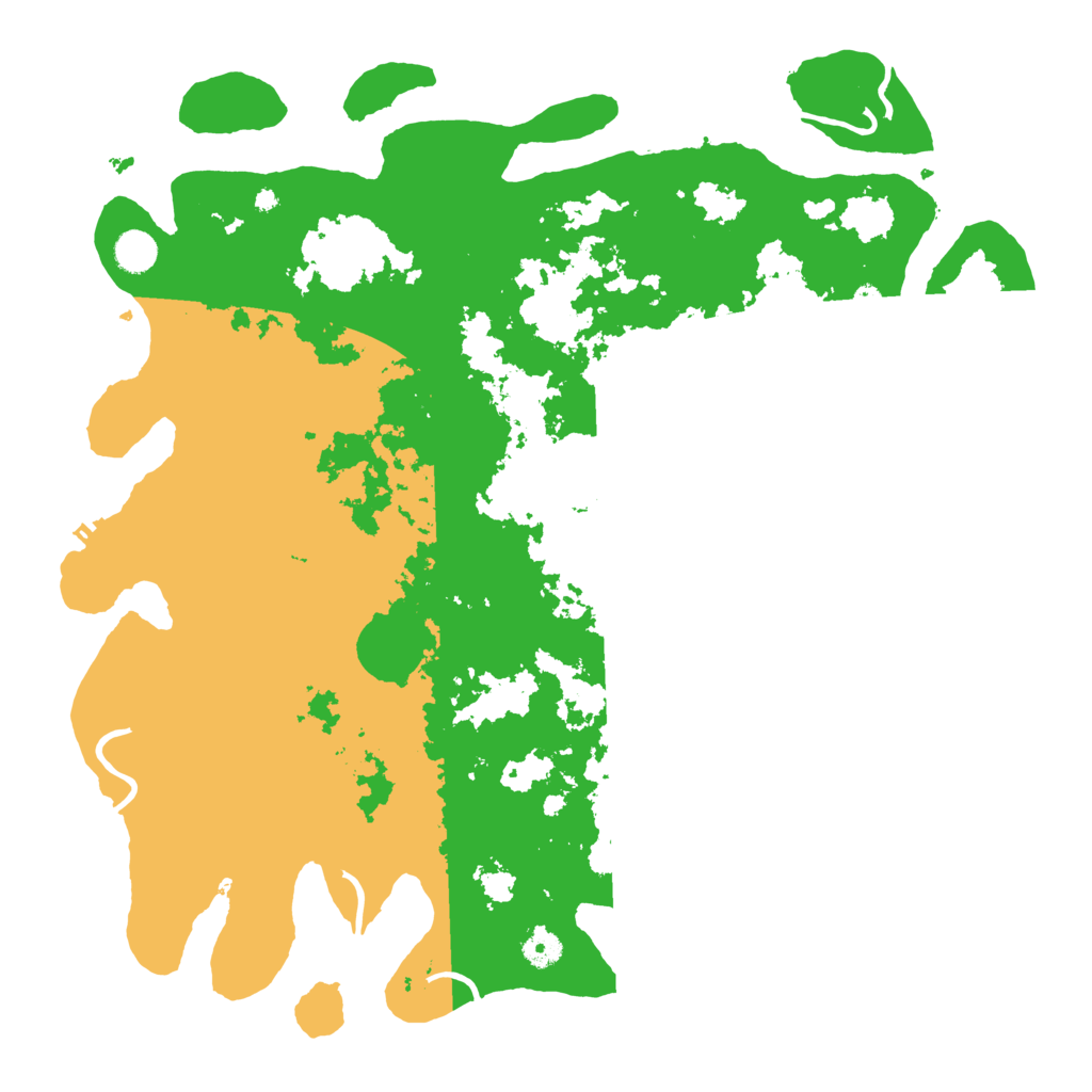 Biome Rust Map: Procedural Map, Size: 4500, Seed: 617582123