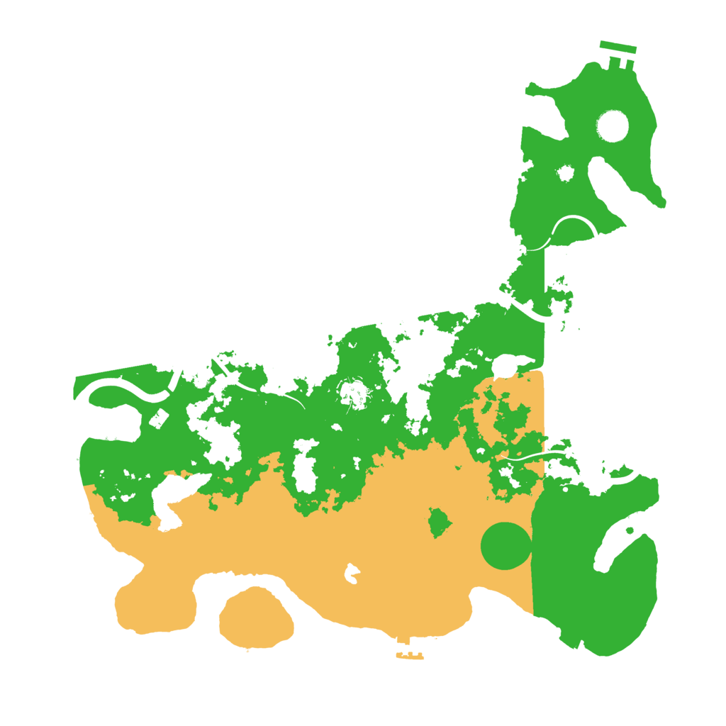 Biome Rust Map: Procedural Map, Size: 4000, Seed: 749238456