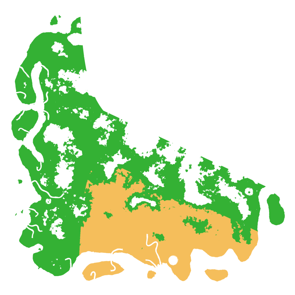 Biome Rust Map: Procedural Map, Size: 5500, Seed: 1600030773