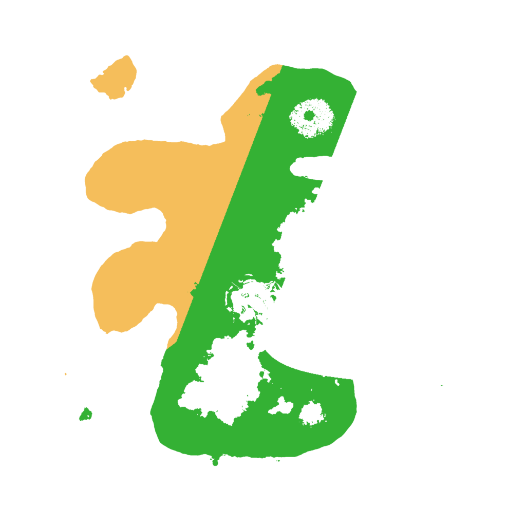 Biome Rust Map: Procedural Map, Size: 2000, Seed: 114567319