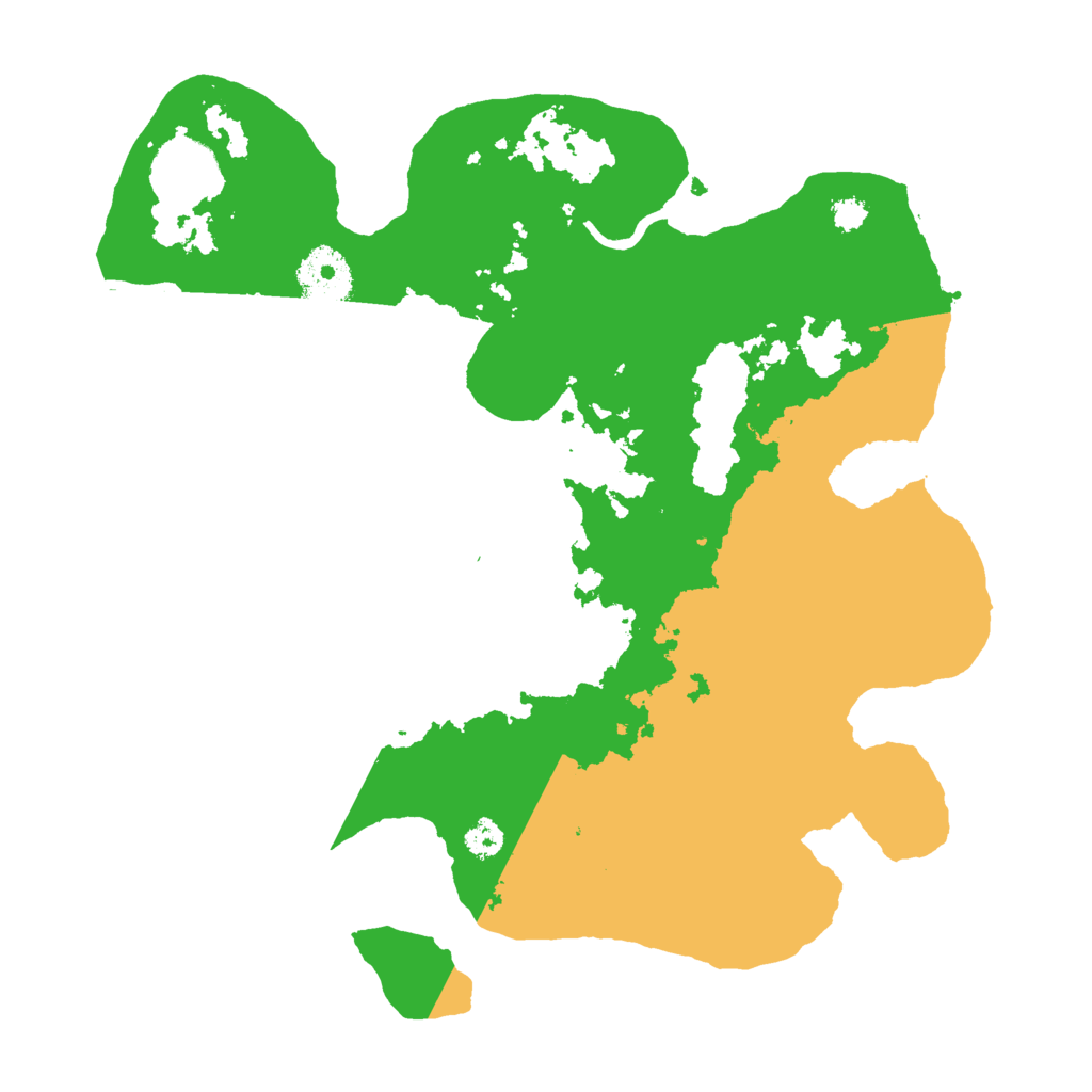 Biome Rust Map: Procedural Map, Size: 3000, Seed: 938731098