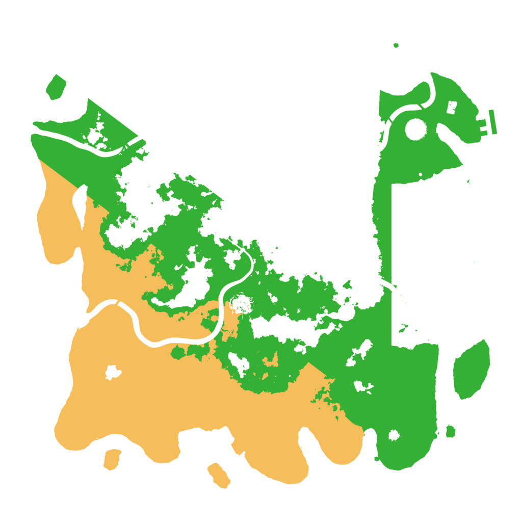 Biome Rust Map: Procedural Map, Size: 4300, Seed: 1816171915