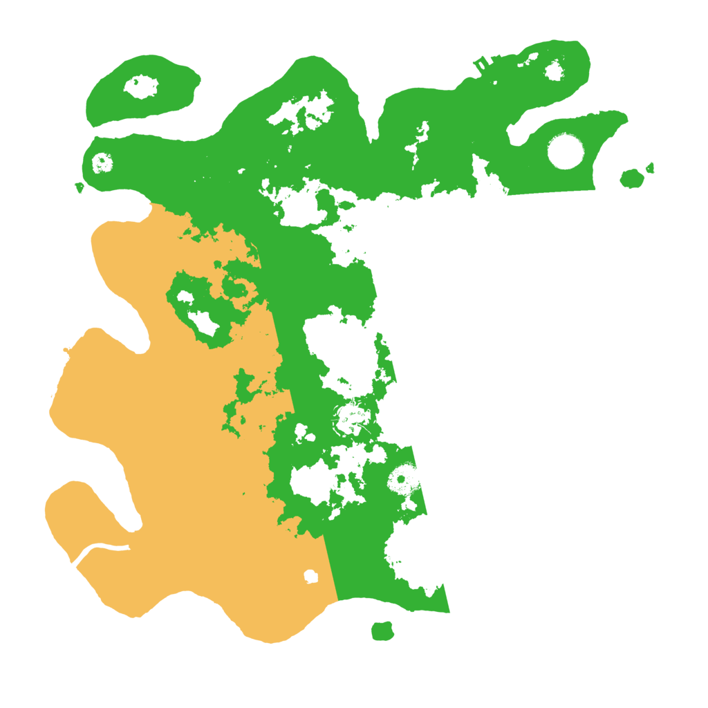 Biome Rust Map: Procedural Map, Size: 3500, Seed: 12734878