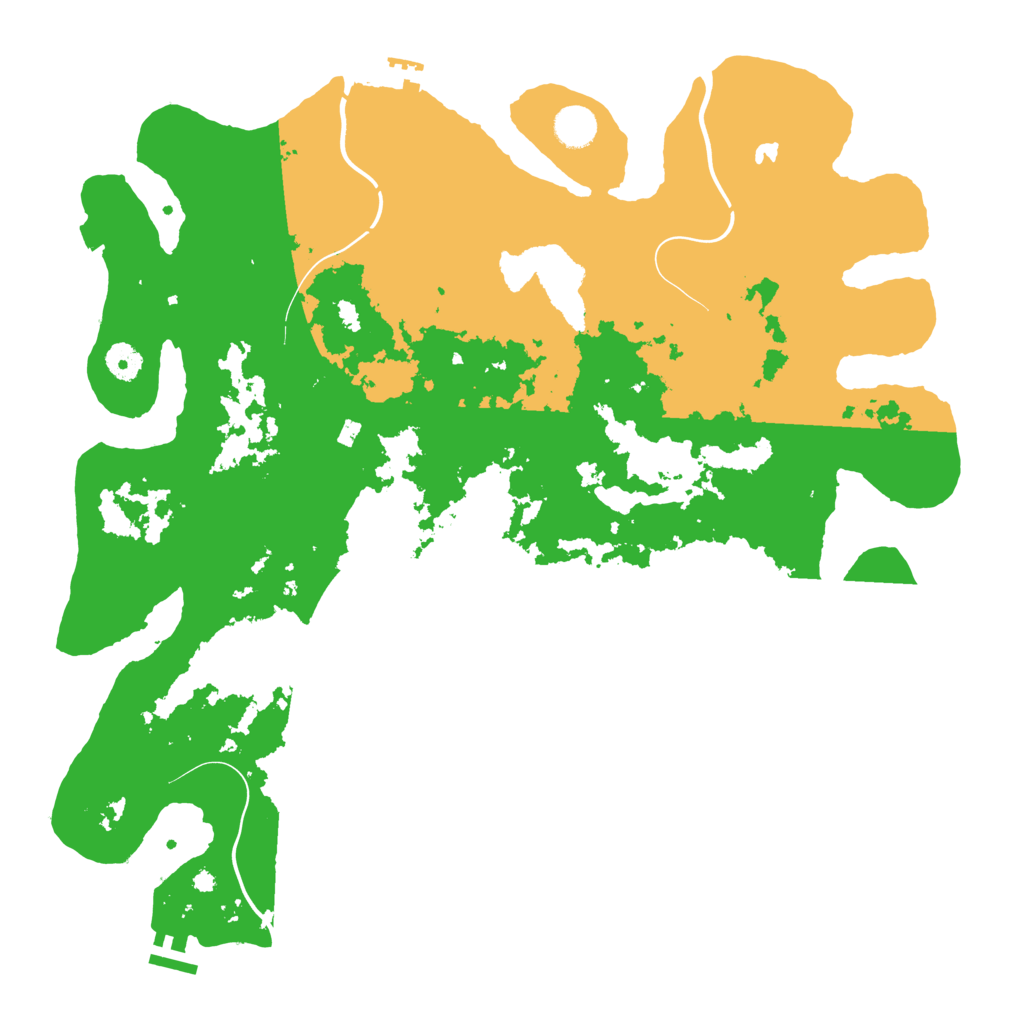 Biome Rust Map: Procedural Map, Size: 4250, Seed: 633898927