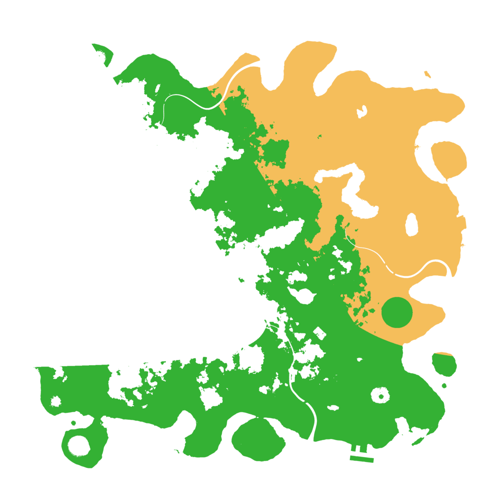 Biome Rust Map: Procedural Map, Size: 4250, Seed: 1817931996