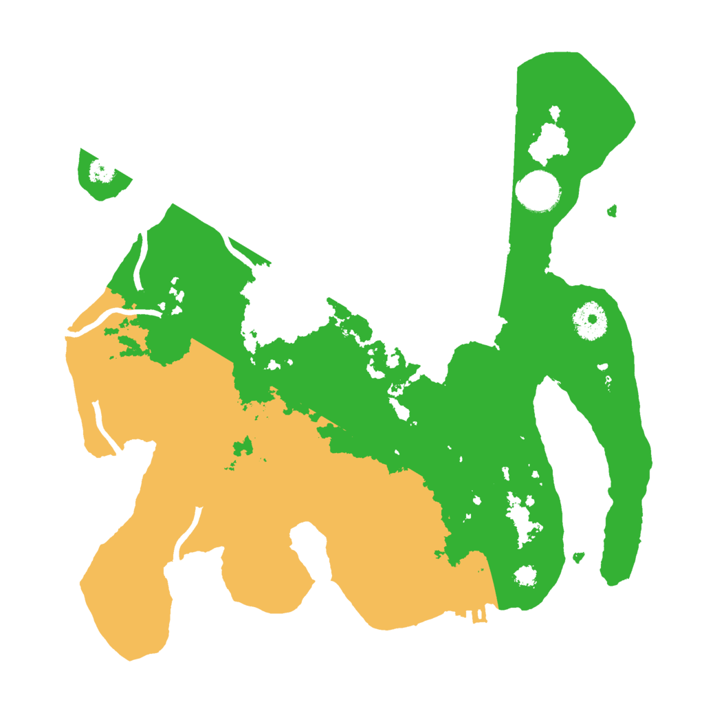 Biome Rust Map: Procedural Map, Size: 3000, Seed: 719926904