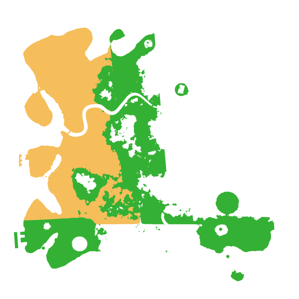 Biome Rust Map: Procedural Map, Size: 3750, Seed: 127327051