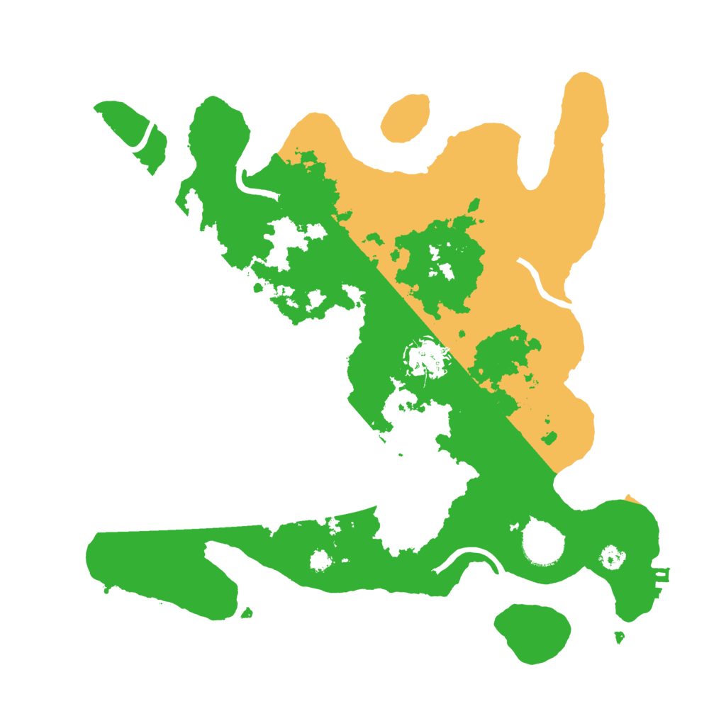 Biome Rust Map: Procedural Map, Size: 3100, Seed: 26544654