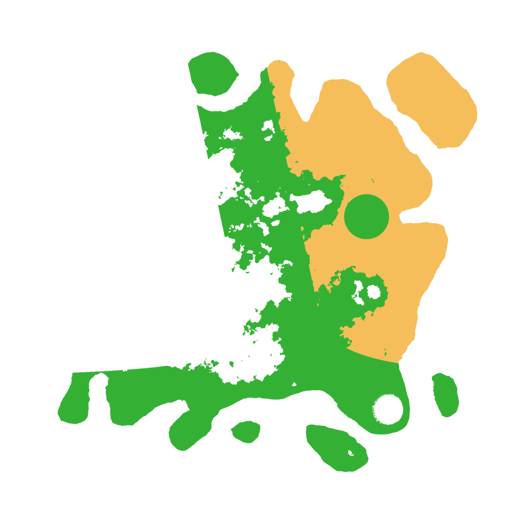 Biome Rust Map: Barren, Size: 3000, Seed: 313402812