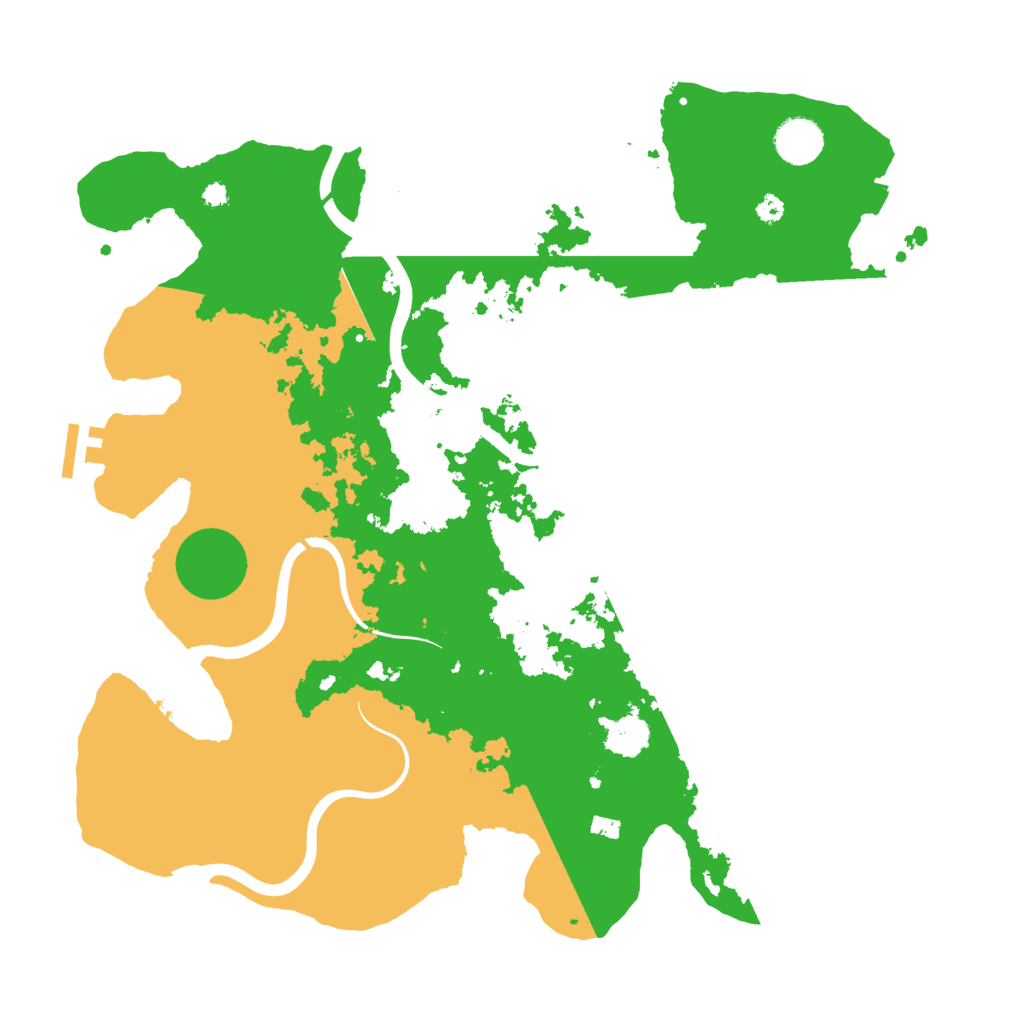 Biome Rust Map: Procedural Map, Size: 3800, Seed: 13622206