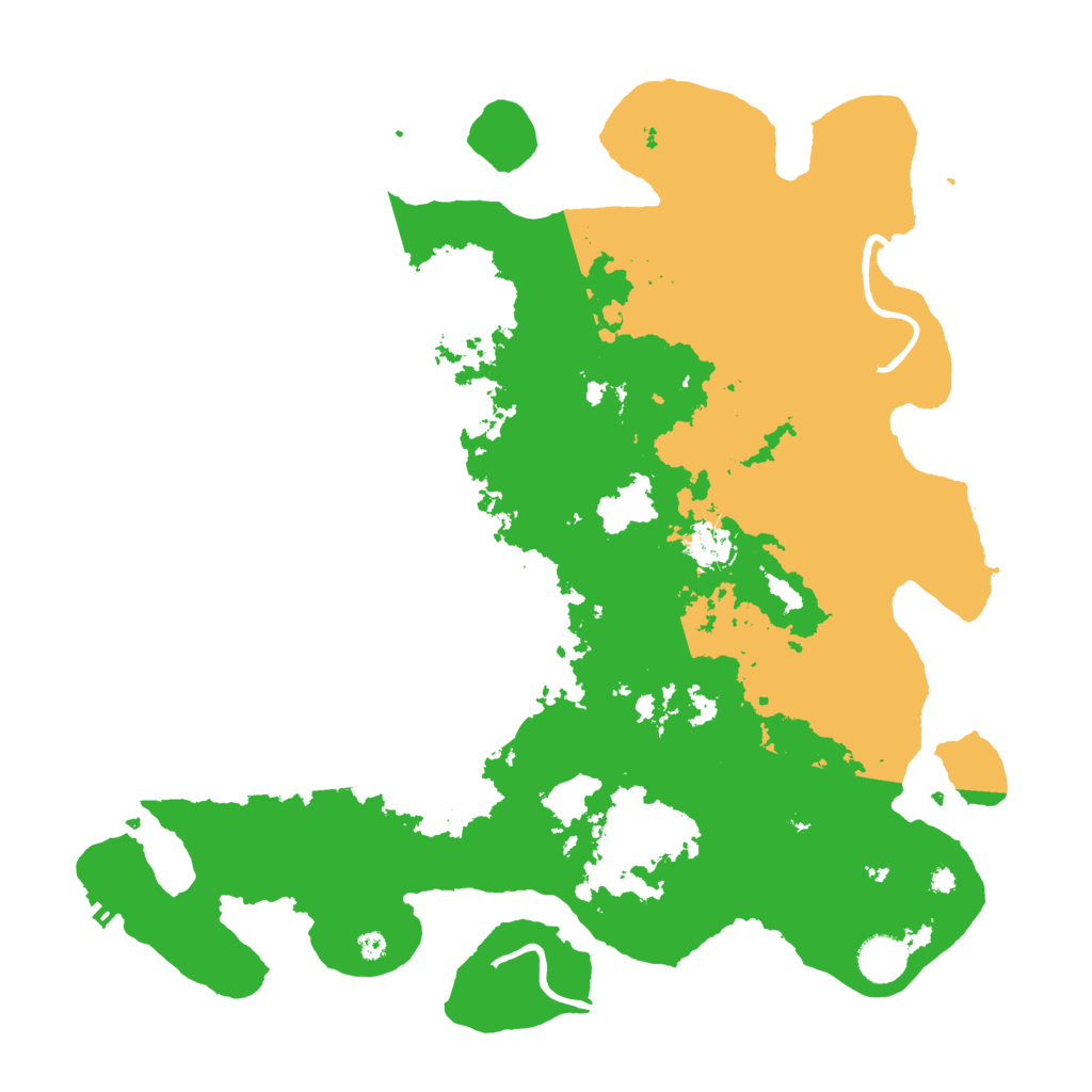 Biome Rust Map: Procedural Map, Size: 4000, Seed: 16426