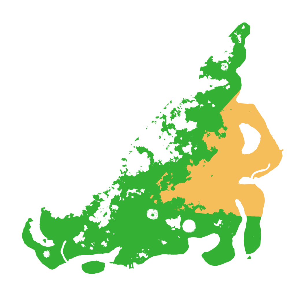 Biome Rust Map: Procedural Map, Size: 4000, Seed: 2343576