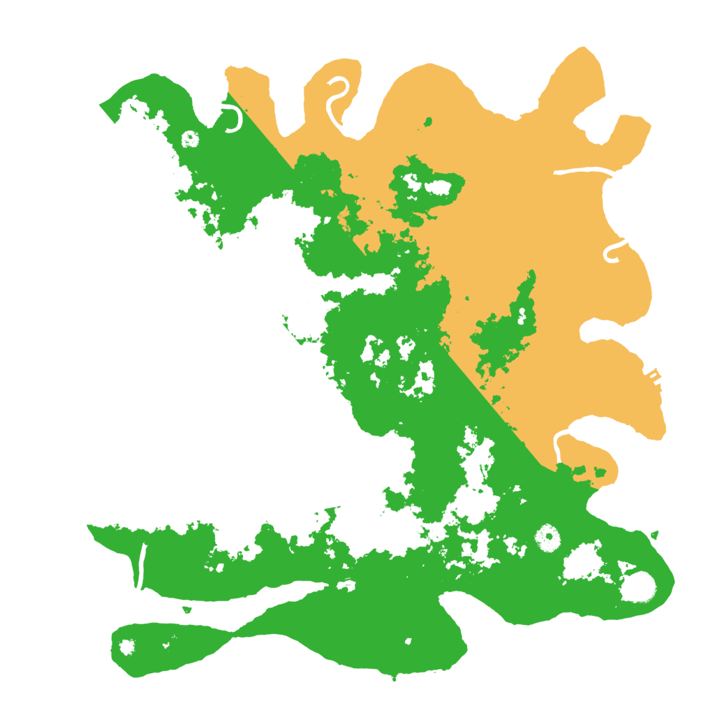 Biome Rust Map: Procedural Map, Size: 4150, Seed: 9668