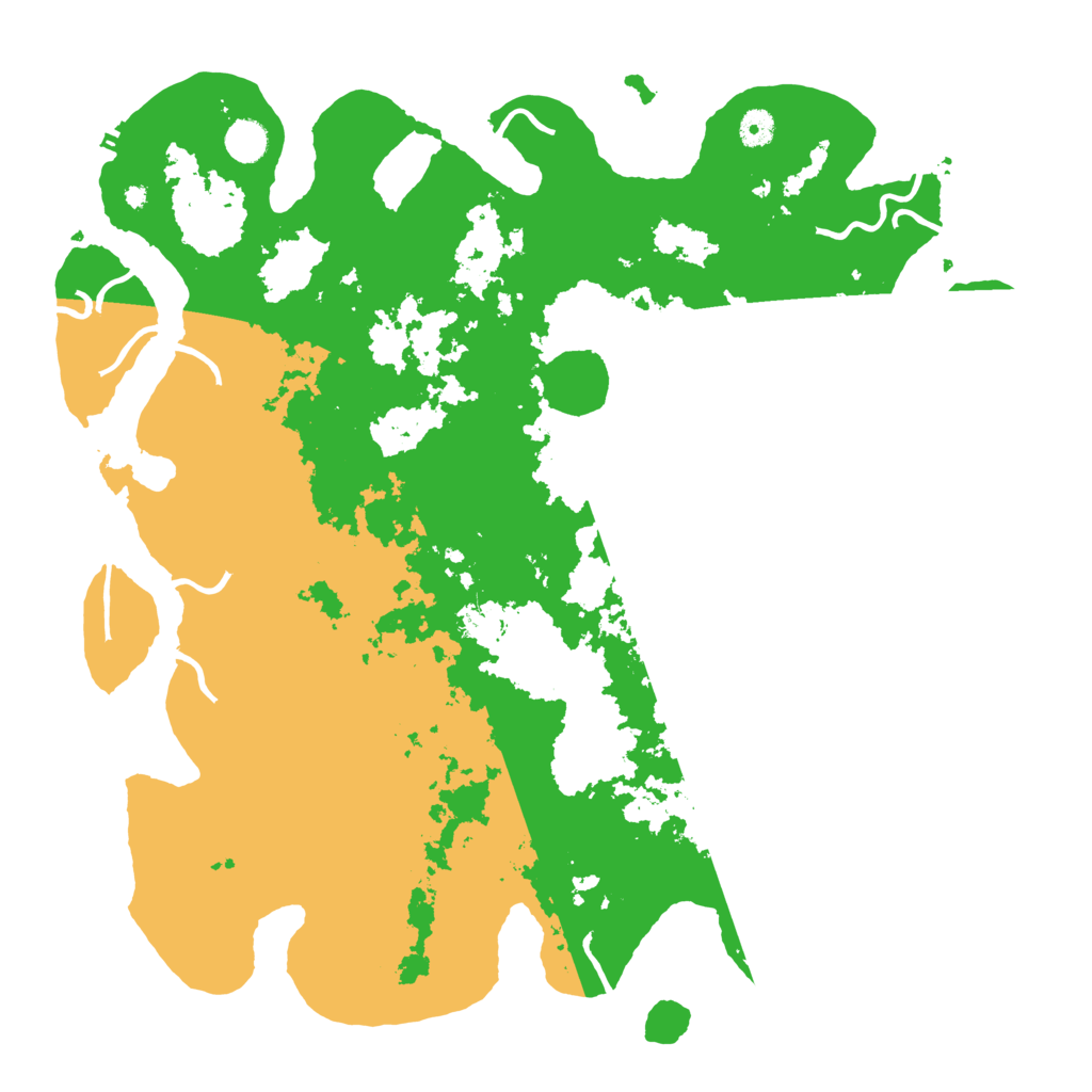 Biome Rust Map: Procedural Map, Size: 4500, Seed: 19216814