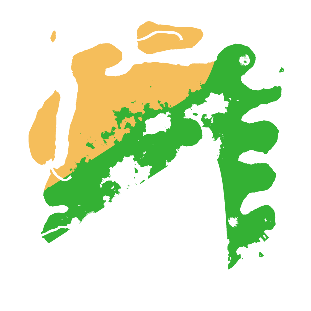 Biome Rust Map: Procedural Map, Size: 3000, Seed: 35418652