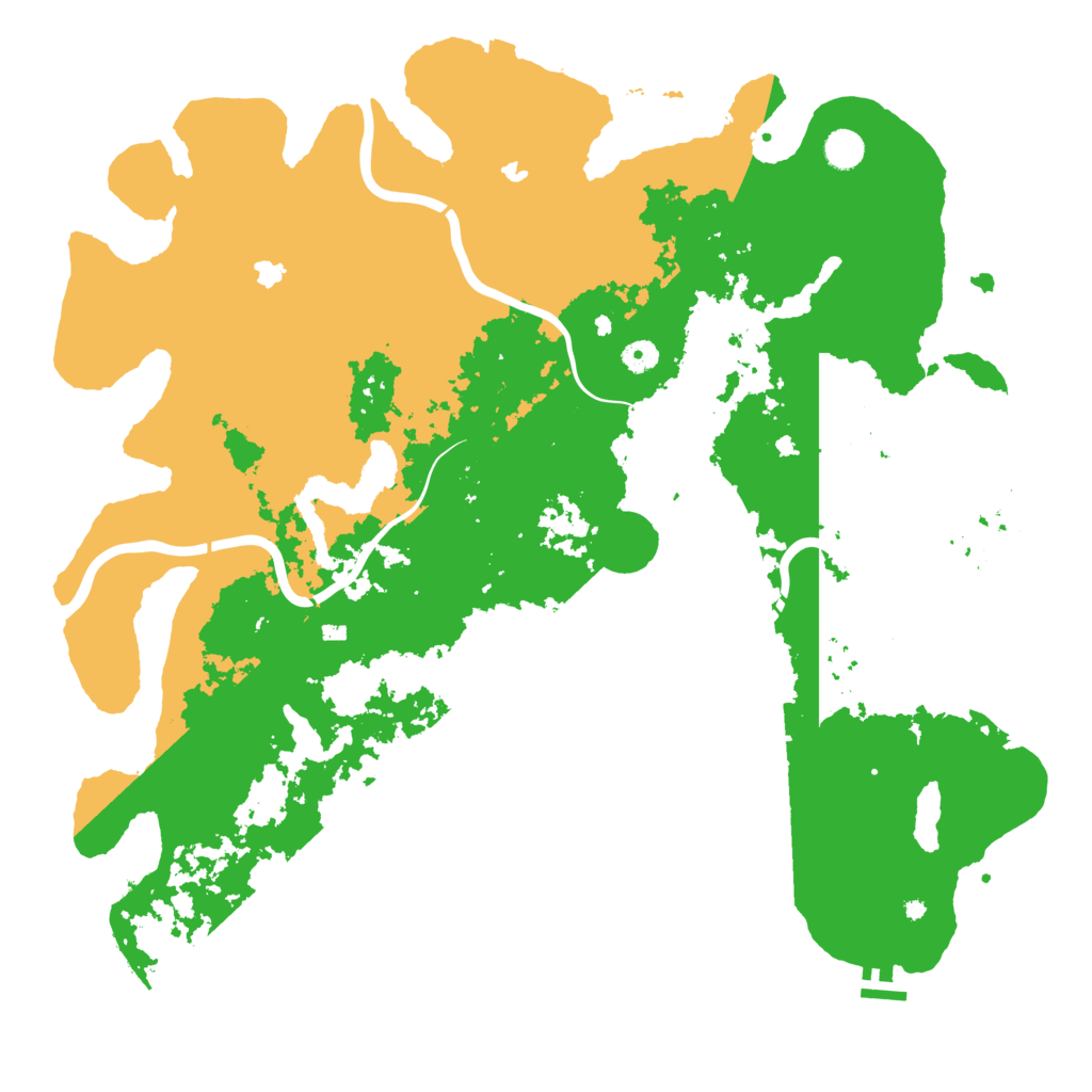 Biome Rust Map: Procedural Map, Size: 4800, Seed: 71476994